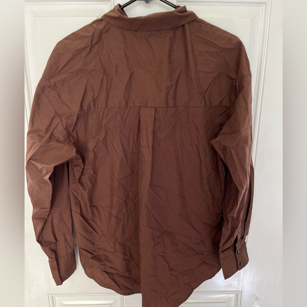 Oversized Button Up - Picture 3 of 4